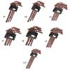 Kingke Hex Key Set, L-Shaped Double-Ended Hex Wrenches, Flat and Ball Ends, Hand Tools view 4