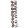 Operitacx 120-Piece Set of Round Resin Scarf Buckles, Versatile Clips for Women’s Clothing, Shirts, Scarves and More view 1