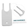 CIYODO Dispenser Key, User-Friendly and Easy to Maintain, for Silver Plastic Paper Towel and Toilet Paper Dispensers in Public Restrooms view 3