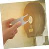 CIYODO Dispenser Key, User-Friendly and Easy to Maintain, for Silver Plastic Paper Towel and Toilet Paper Dispensers in Public Restrooms view 4