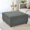 SDNAM Square Stretch Ottoman Cover, 110 x 110 cm, #14 view 2