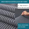 SDNAM Square Stretch Ottoman Cover, 110 x 110 cm, #14 view 3