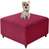 SDNAM Square Stool Slipcover, Stretch Cover, 55 x 55 cm view 1