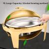 Catering Warmer Chafing Dish Buffet Set with Food Pan and Fuel Holders view 4
