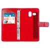 Anybird Flip Leather Case for Tosaju Big Button, CHAKEYAKE Big Button, and Uleway Big Button 2.4-inch Phones, Red view 2