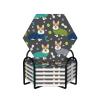 Wearing Clothes Corgi Dogs Print Set of 6 Ceramic Coasters view 1