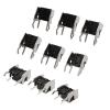 100-Piece 6x6mm PCB Right-Angle Momentary Tactile Push Buttons with Standoff, 6x6x7.5mm view 4