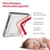 Original Roto ZRV Blackout Blind, Near-Complete Blackout, White, for Q-Series Roof Windows, 114/140 | 11/14 view 3