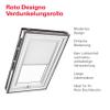 Original Roto ZRV Blackout Blind, Near-Complete Blackout, White, for Q-Series Roof Windows, 114/140 | 11/14 view 4