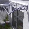 Window and Door Awning, Polycarbonate Canopy, UV-Resistant Weather Protection view 1