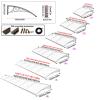 Window and Door Awning, Polycarbonate Canopy, UV-Resistant Weather Protection view 4