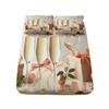 3D Champagne Pattern Fitted Sheet Set, Soft Microfiber, Fits Mattresses up to 30 cm, 90 x 200 cm view 1