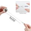 Hand-Drawn Otter Retractable Badge Holder with Clip view 4