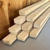 Oak 3 x 5 cm Roof Battens, Construction Timber, Counter-Battens, 180 cm (2 pcs.) view 1