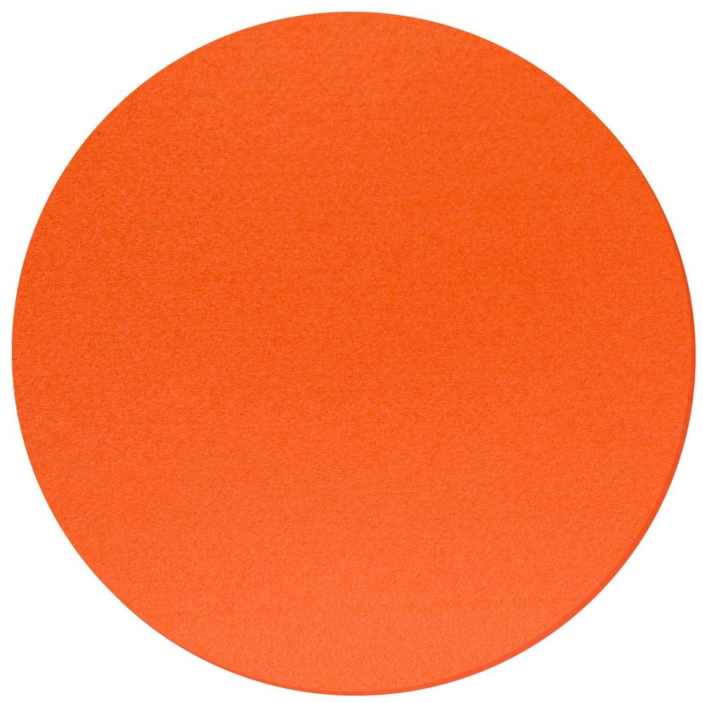 Orange Felt Circles for Crafts and Décor, 3–60 cm