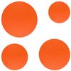 Orange Felt Circles for Crafts and Décor, 3–60 cm view 2