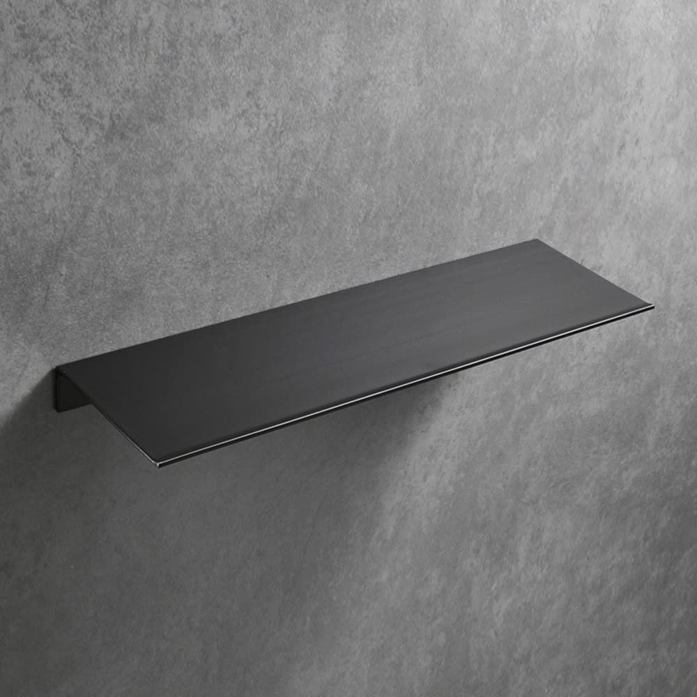 No-Drill Space Aluminum Bathroom Corner Shelf