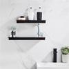 No-Drill Space Aluminum Bathroom Corner Shelf view 2