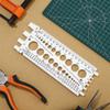 Knnuey Bolt-and-Nut Thread Gauge, Metric Thread Checker and Limit Gauge view 2