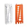 Knnuey Bolt-and-Nut Thread Gauge, Metric Thread Checker and Limit Gauge view 3