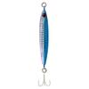 60 g Pink-Blue Vertical Casting Jig with Super-Sharp Treble Hooks view 2