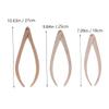 NUOBESTY 9-Piece Wooden Calipers for Ceramics and Pottery, Adjustable Measuring Tools with Locking Mechanism view 4