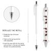 fifbird Kyokushin Karate Retractable Ballpoint Pens, 0.5 mm, Black Ink, 4-Pack view 4