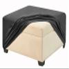 SDNAM Stretch Jacquard Ottoman and Stool Cover, #3, 50 × 50 cm view 1