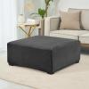 SDNAM Stretch Jacquard Ottoman and Stool Cover, #3, 50 × 50 cm view 2