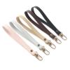 ZacLAy Leather Purse Wrist Strap with Gold Clasp, Light Blue, One Size view 2
