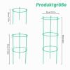 Adjustable Circular Garden Plant Support, Tomato Cage and Trellis, 6-Pack view 2