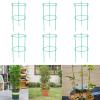 Adjustable Circular Garden Plant Support, Tomato Cage and Trellis, 6-Pack view 4