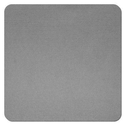 Gray Felt Square with Rounded Corners – Craft Decor, 3–60 cm