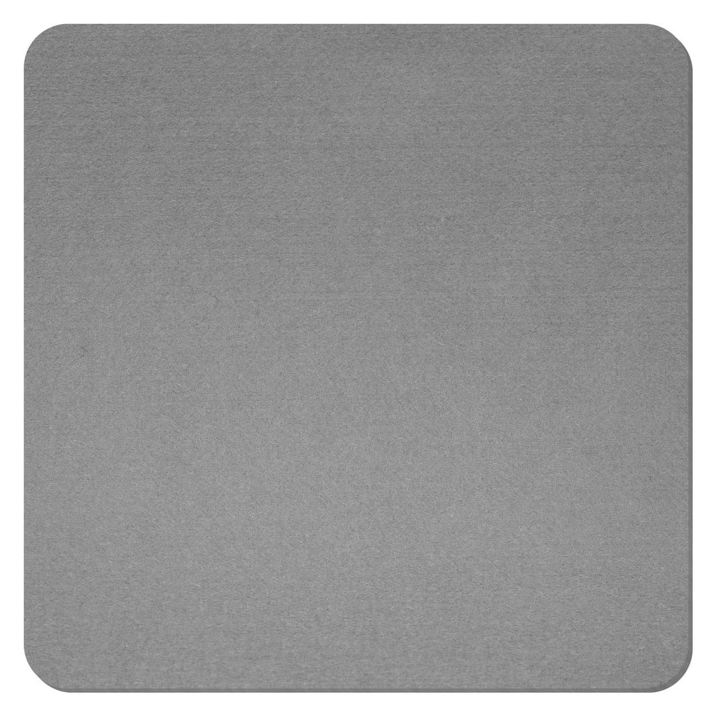 Gray Felt Square with Rounded Corners – Craft Decor, 3–60 cm