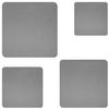 Gray Felt Square with Rounded Corners – Craft Decor, 3–60 cm view 2