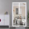 SYC Magnetic Screen Door, Self-Closing, No Drilling, White, 95 x 225 cm (37 x 88 in) view 1