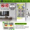 SYC Magnetic Screen Door, Self-Closing, No Drilling, White, 95 x 225 cm (37 x 88 in) view 3