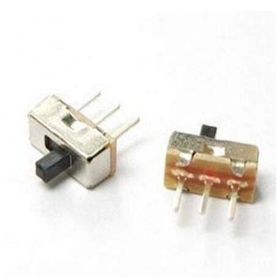 PWQBABJWL SS-12D00G4 Slide Switch, 10-Pack, 2-Position 1P2T PCB Panel Vertical