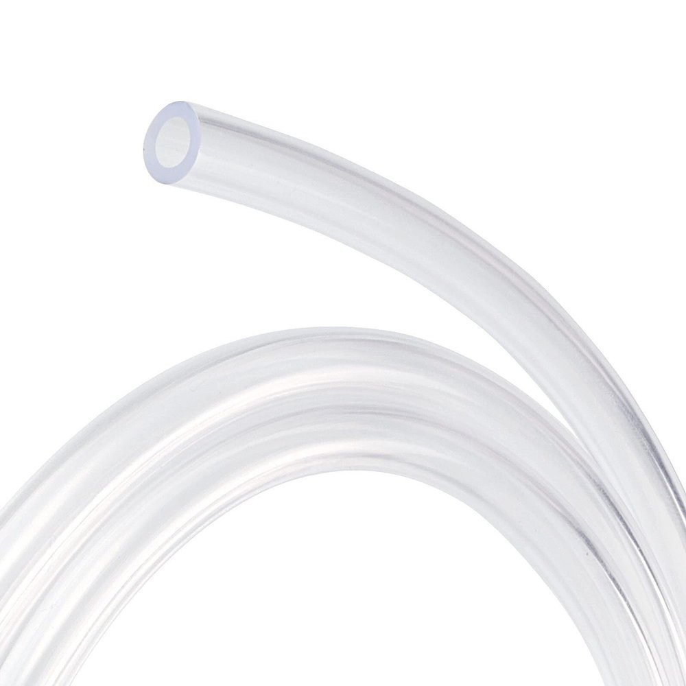 TA-VIGOR Transparent PVC Hose, 4 mm ID x 6 mm OD, 1 m
