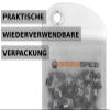 SGENSPEZI Set of 4 Chainsaw Chains, 3/8" Low-Profile, 1.1 mm, 50 Drive Links, Semi-Chisel view 4