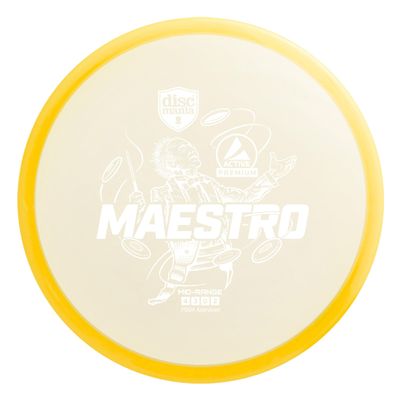 Discmania DMAPMAY Disc Golf Disc for Adults, Unisex, Yellow, One Size