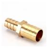 Brass Barbed Reducer, Two-Way Elbow/Straight Connector, 6 mm to 3 mm view 1