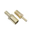 Brass Barbed Reducer, Two-Way Elbow/Straight Connector, 6 mm to 3 mm view 3