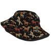 Colorful Brown Horse Bucket Hat, Packable Travel Sun Hat, Unisex, One Size view 2