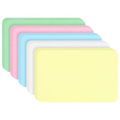 200 Blank Index Cards, 8.5 x 5.5 cm, 5 Colors, Blank Cardstock Cards