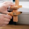 Rotating Embroidery Hoop Stand with Table Clamp, 15 cm Hoop, Height Adjustable 3–10 cm view 2