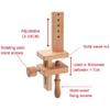 Rotating Embroidery Hoop Stand with Table Clamp, 15 cm Hoop, Height Adjustable 3–10 cm view 3