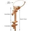 Rotating Embroidery Hoop Stand with Table Clamp, 15 cm Hoop, Height Adjustable 3–10 cm view 4
