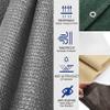 Rectangular Shade Sail 2.8 x 10 m, HDPE, UV-Resistant, Cream, with Eyelets and Fastening Kit view 3