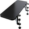 65–80 cm Extra-Wide Wooden Keyboard Tray, 90° Folding, Clamp-On Desk Mount view 1